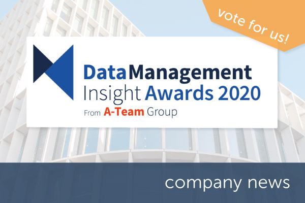 Encompass shortlisted for Data Management Insight Award 2020 | Encompass company news