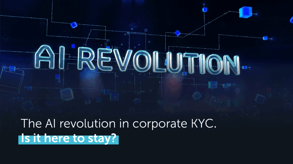 AI revolution in corporate KYC